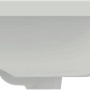 Ideal Standard i.life S Möbelwaschtisch, 51 cm, Weiß, Seitenansicht.