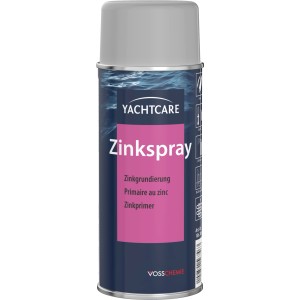 YachtCare Zinkspray Grau 400ml Dose für Metallschutz & Korrosionsschutz.