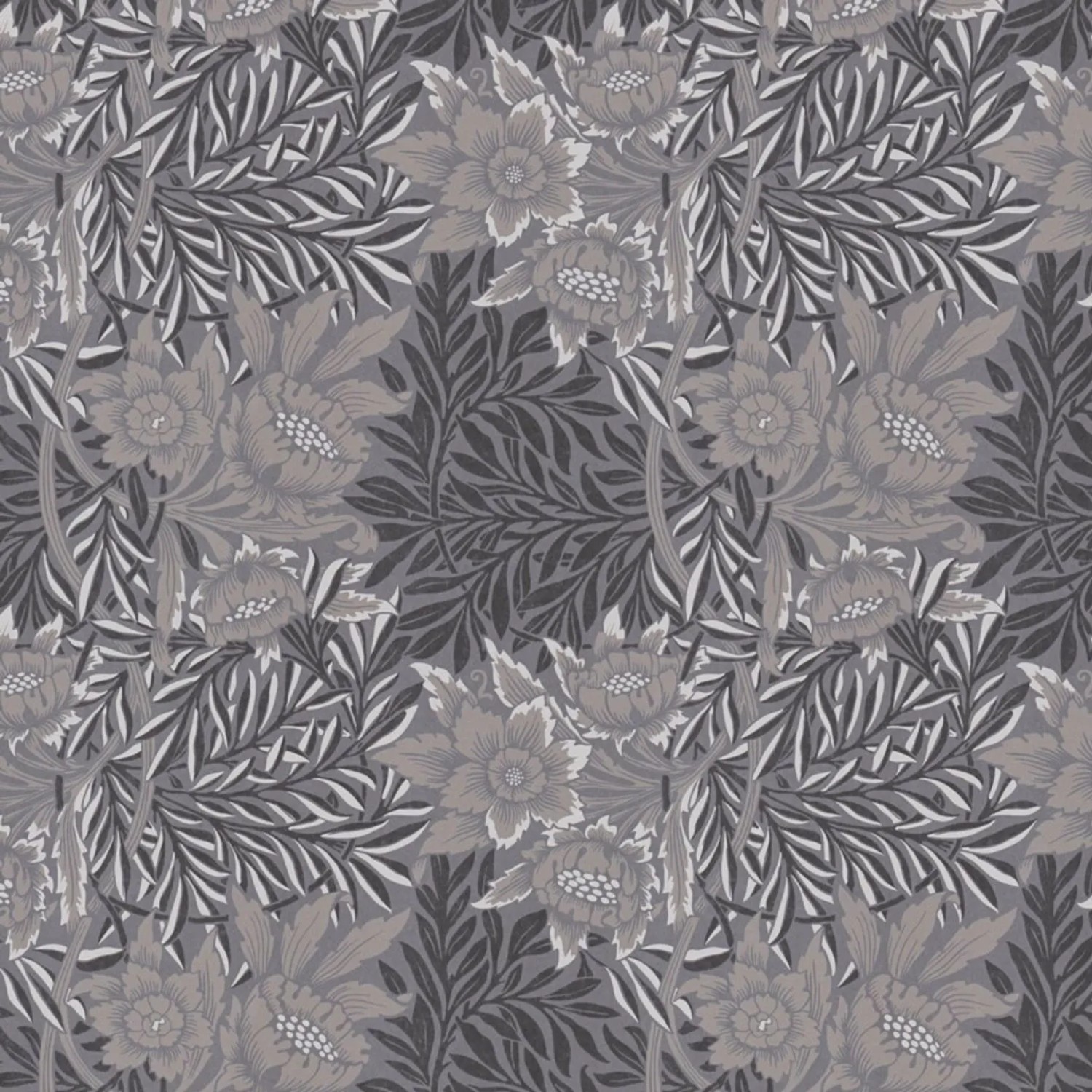Tadessi Tapete Floral M1-No.4141 Vliestapete in Grau