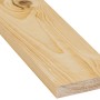 Sägeraues Schalbrett aus Fichte/Tanne, 24x100x2000 mm, für Dachschalung und Verschalungen.