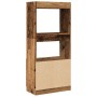 vidaXL Highboard Altholz-Optik 63x33x140 cm Holzwerkstoff 855113_7