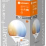 Ledvance Smart+ Wifi Globe Leuchtmittel E27 14W, dimmbar, tunable white, in Verpackung.