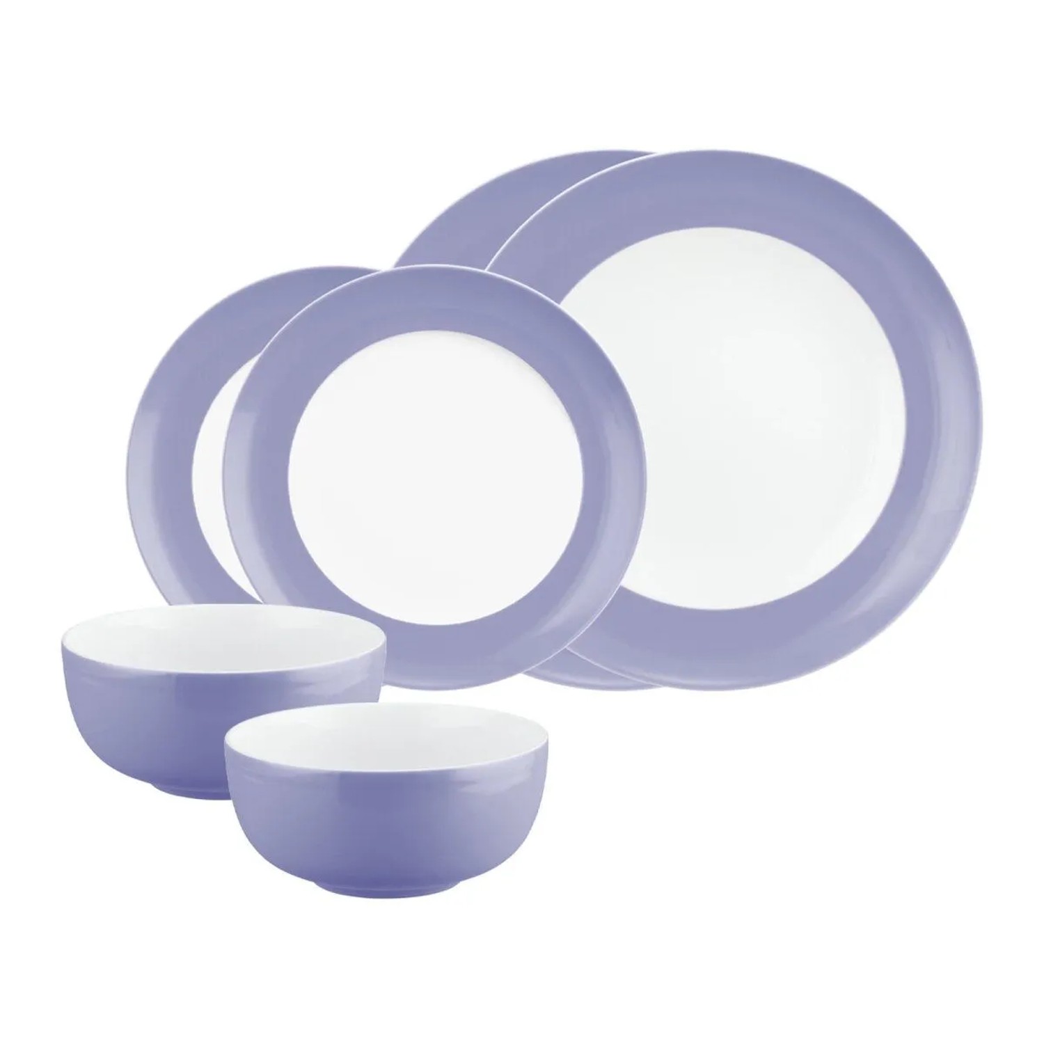 Seltmann Weiden Liberty Pure Colors Basic-Set 6-teilig Grape Purple