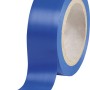 Blaues Isolierband, Teil eines 6er-Sets, 4,5 m x 15 mm, aus PVC.
