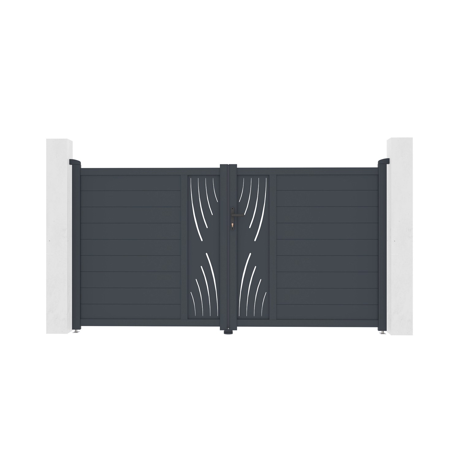 Casanoov Flügeltor Elektrisch 3M Veleta H 160Cm & Drehtorantrieb Hicker B20 günstig online kaufen