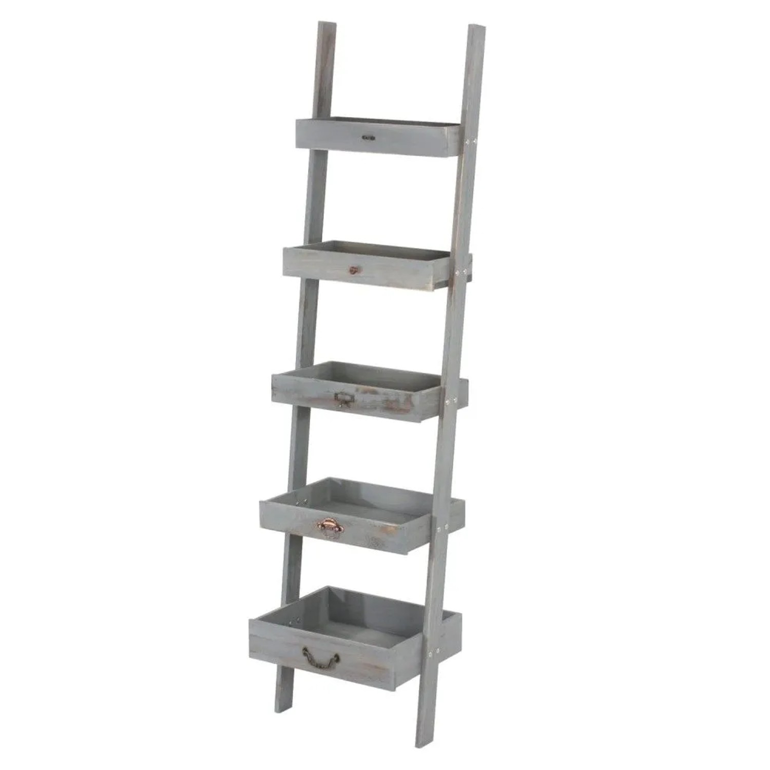 MCW Pflanzregal Blumenständer Grau
