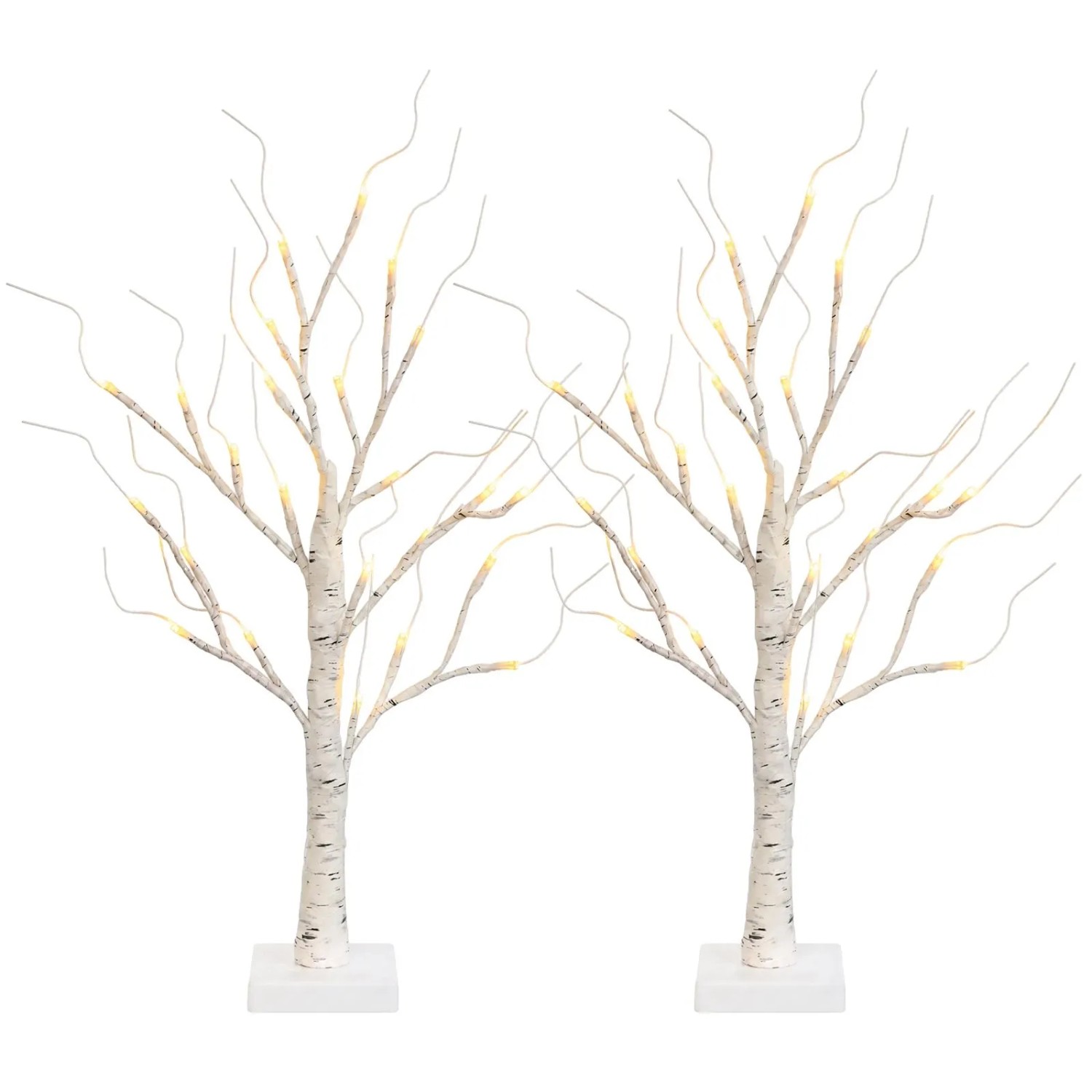 SALCAR LED Lichterbaum Innen, 2PC SALCAR LED Lichterbaum Innen 2er Set