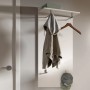 Inn.Furn Garderobenpaneel Weiß 55 cm mit Kleiderstange Grazie_6