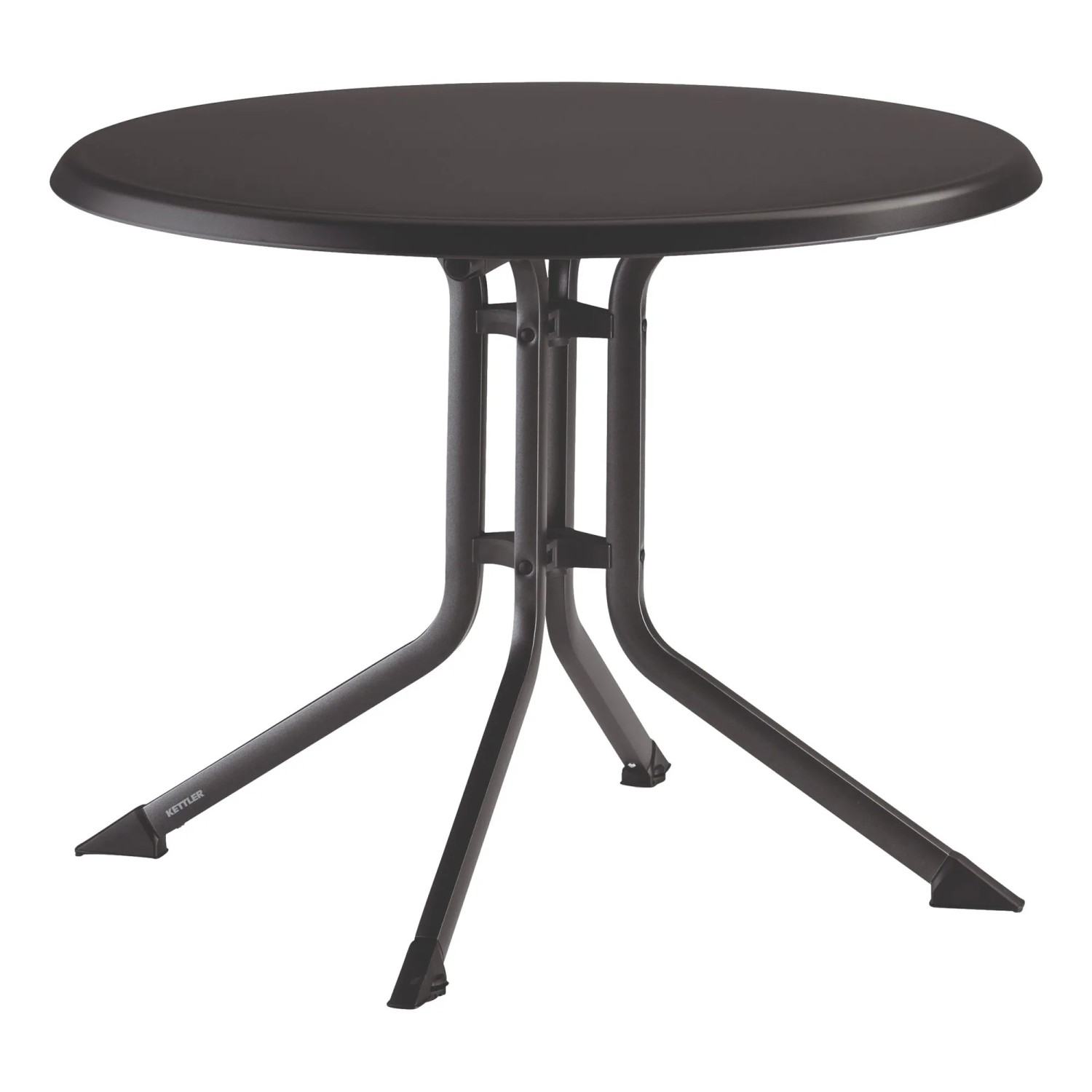 Kettler Klapptisch BOULEVARD Klapptisch rund Rund Kunststoff Anthrazit Ø 100 cm
