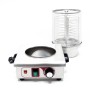 Wiltec Hot Dog Maschine 450W Würstchenwärmer Hot Dog Maker Edelstahl_3