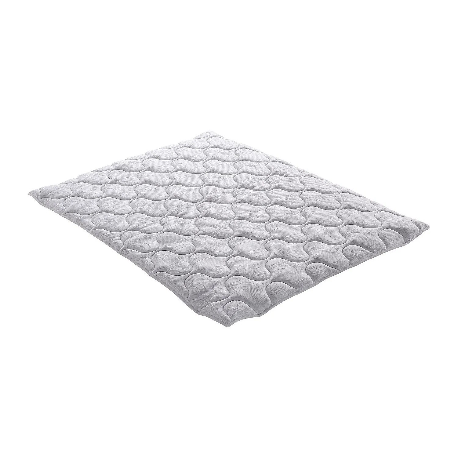 Vente-unique Topper Nakara Weiß 190 cm