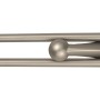 Abus Sperrbügel SPN110-21 Nickel mit Unterlage für Tür-Anwesenheitsschutz.