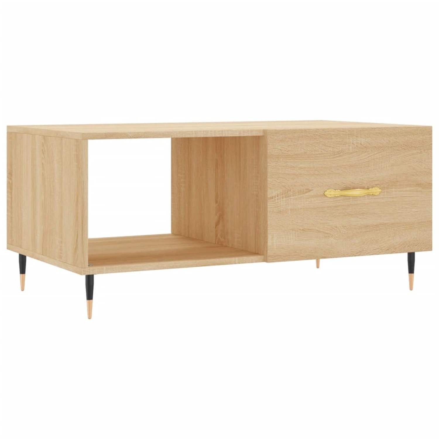 vidaXL Couchtisch Sonoma-Eiche 90x50x40 cm Holzwerkstoff Modell 7 günstig online kaufen