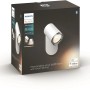 Philips Hue Adore Spot, 1-flammig, Weiß, 250 lm, inkl. Dimmer. LED-Leuchte für Ihr Badezimmer.