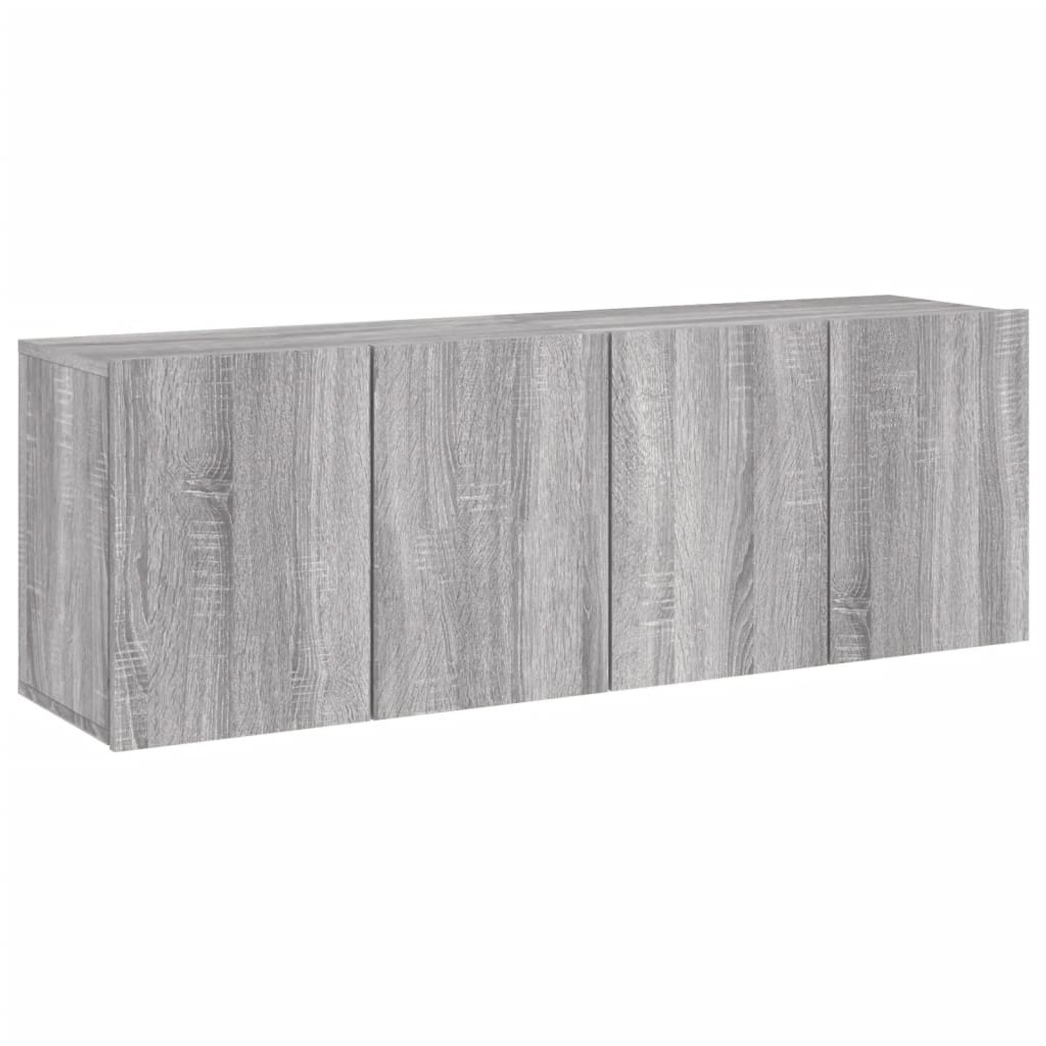 vidaXL TV-Wandschränke 2 Stk Grau Sonoma 60x30x41 cm 836949 günstig online kaufen