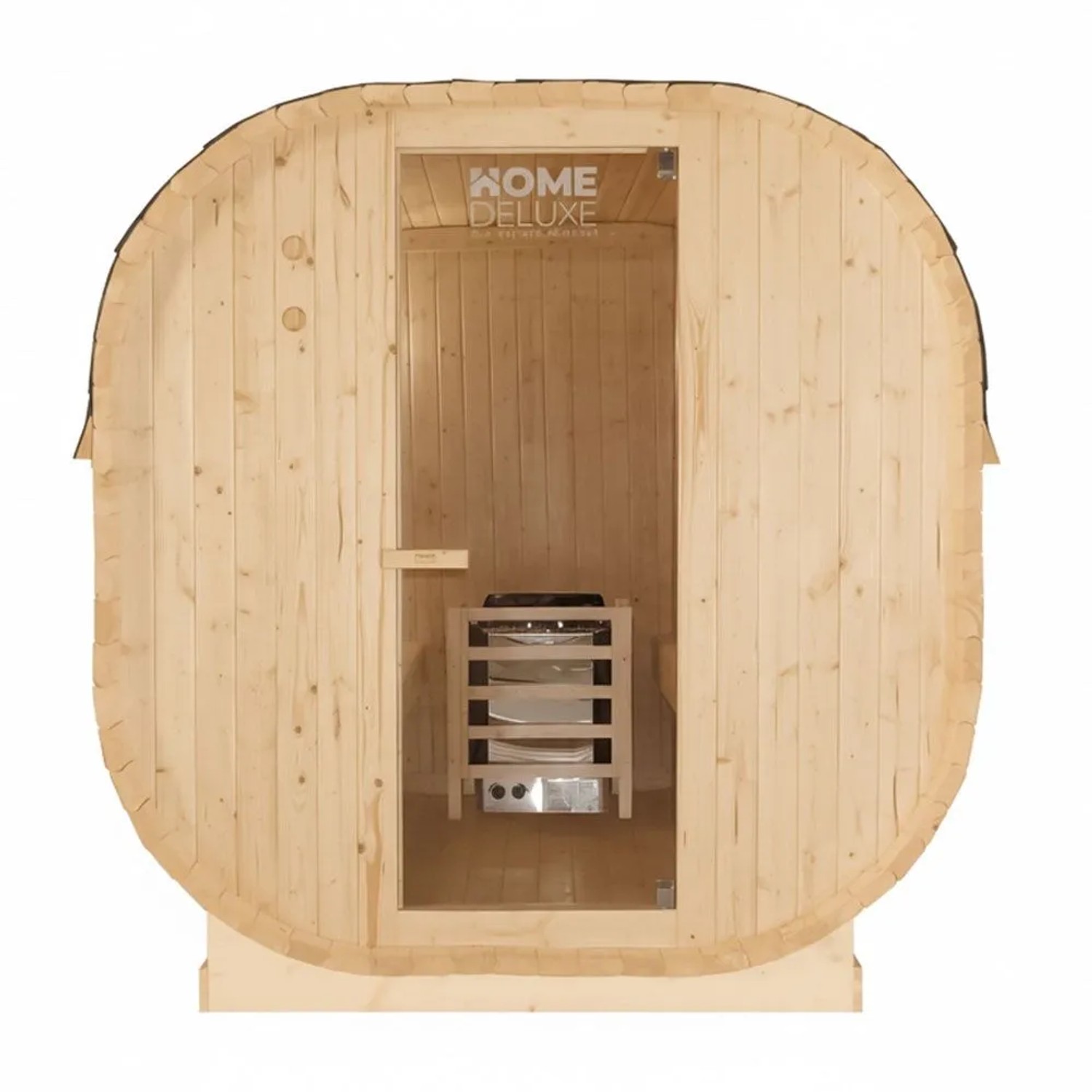 Home Deluxe Outdoor Sauna CUBE XL für bis zu 6 Personen_3