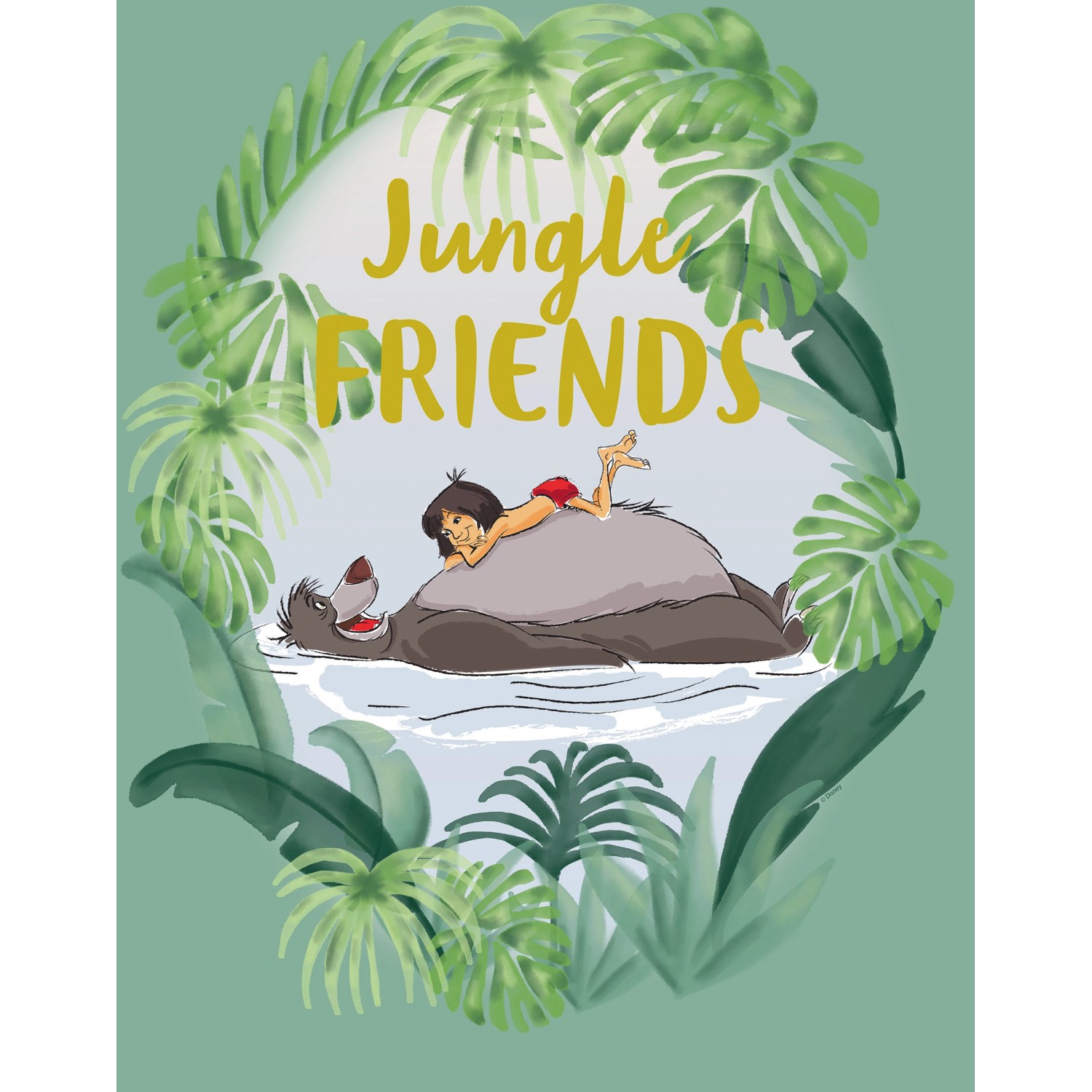 Komar Poster "Jungle Book Friends", Disney, (1 St.), Kinderzimmer, Schlafzi günstig online kaufen