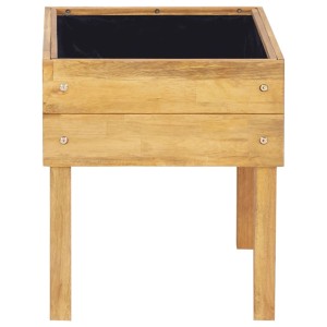 vidaXL Hochkübel aus Akazienholz, 50x40x45 cm, ideal für Garten und Terrasse.