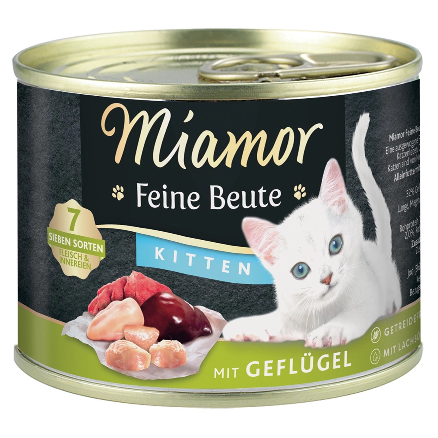 Miamor Feine Beute Kitten Geflügel 185 g