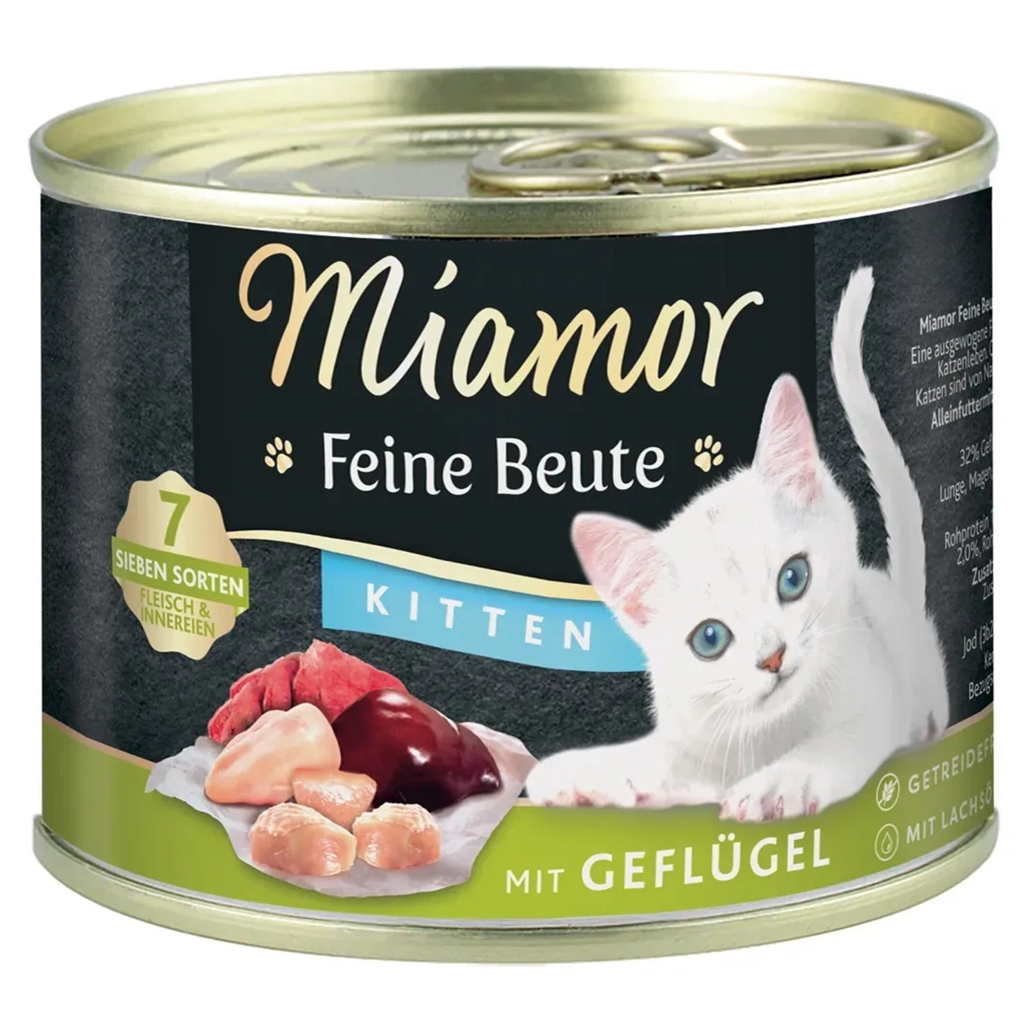 Miamor Feine Beute Kitten Geflügel 185 g