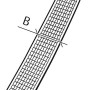 Beiger Conacord Rollladengurt, 15 mm breit, aus Polypropylen Multifil.