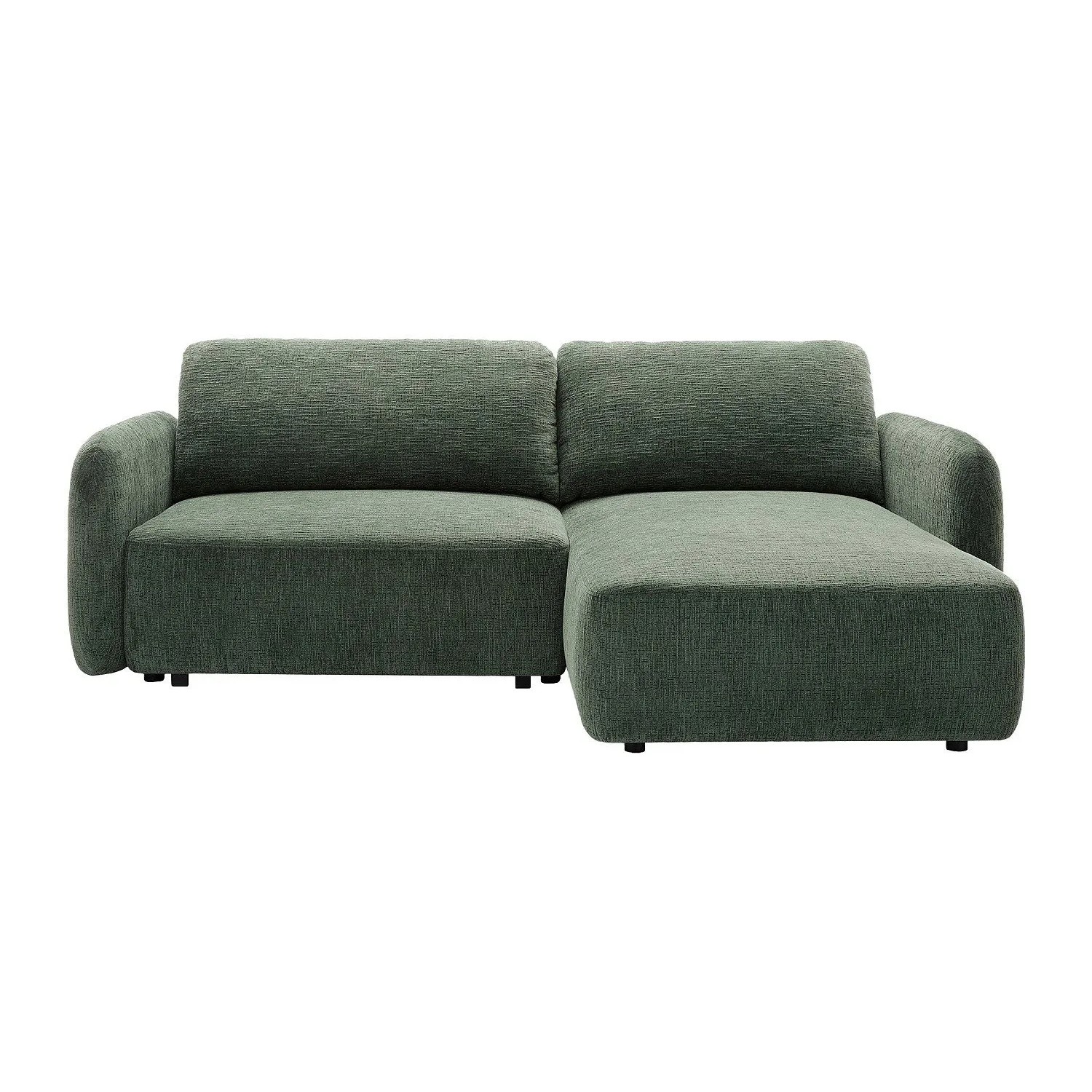 Vente-unique Schlafsofa Plufati Tannengrün 230 cm