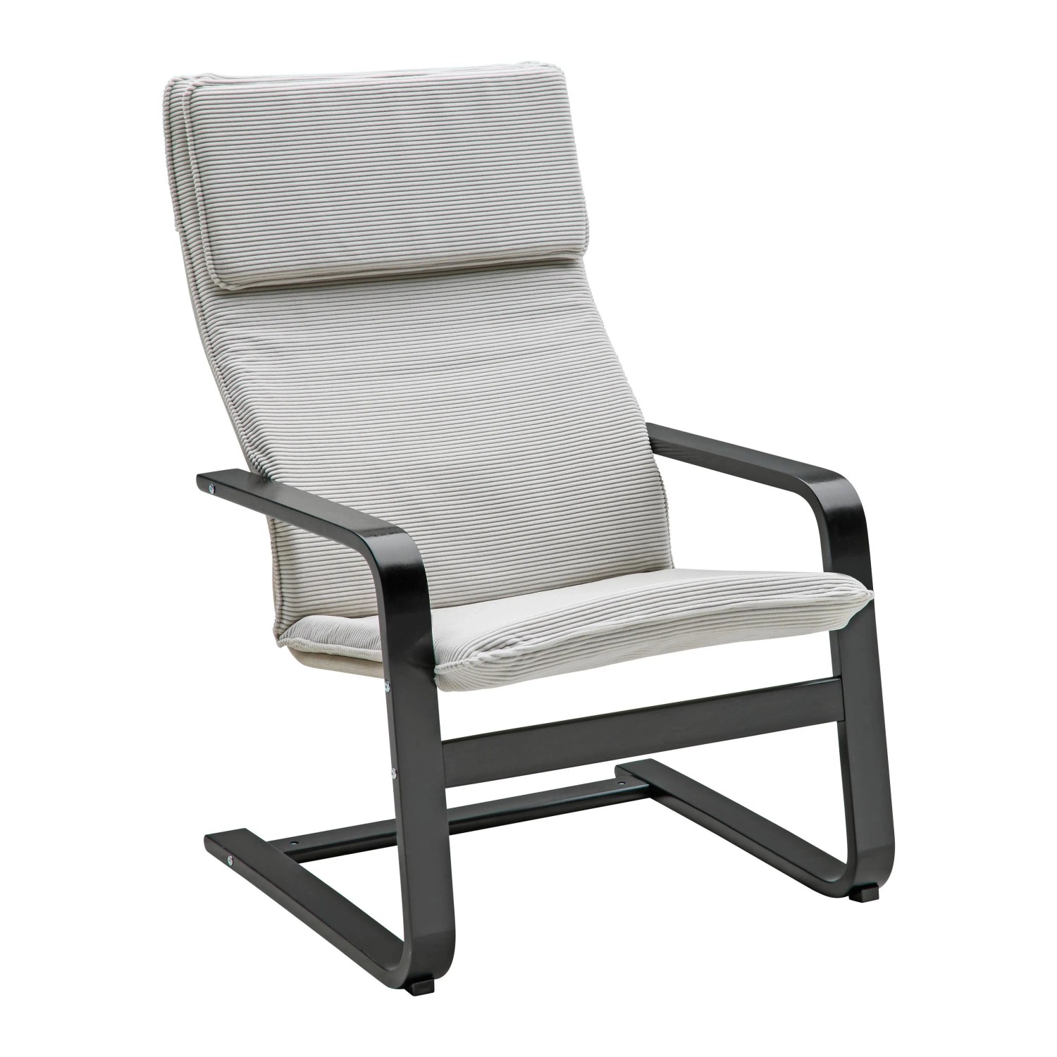 Based Schaukelstuhl Manu II in Creme/Schwarz