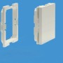 Shelly Vierfachschalter BLU Wall Switch 4, Stand Alone, Weiß, Hausautomation. Einzelteile im Überblick.