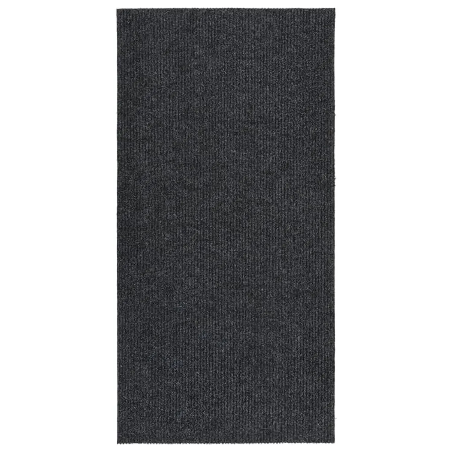 vidaXL Schmutzfangläufer 100x200 cm Anthrazit 327167