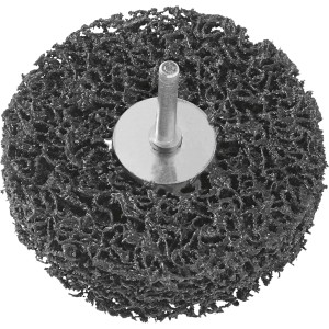 LUX Grobreinigungsscheibe, Ø 100 mm, für Bohrmaschinen zum Entfernen von Lack und Rost.