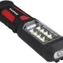 Eufab Akku-LED-Werkstattleuchte: Kombi-Leuchte mit 8 LEDs, Magnet und Haken für Pannenhilfe.