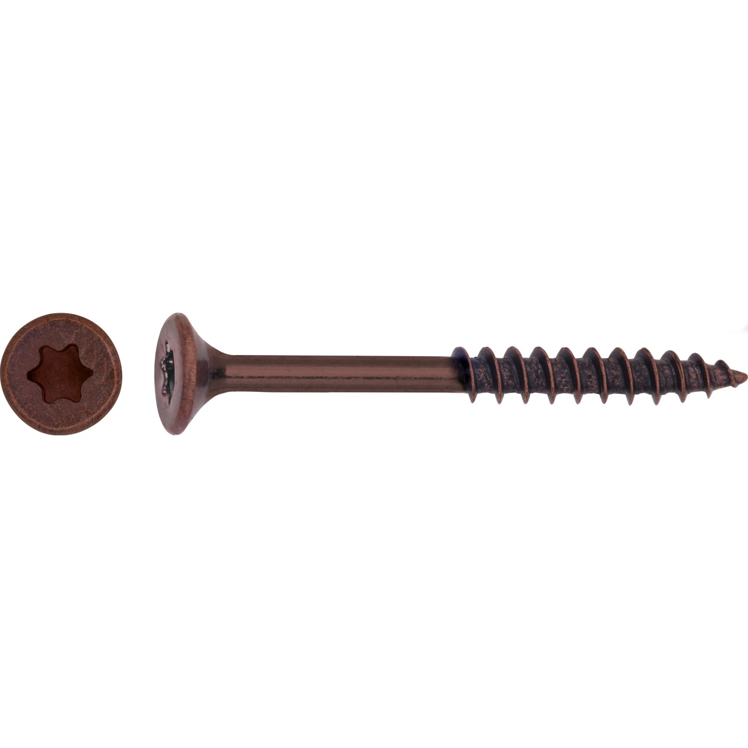 Senkkopf Spanplattenschraube TX-Antrieb Ø 5 mm x 60 mm 10 Stück