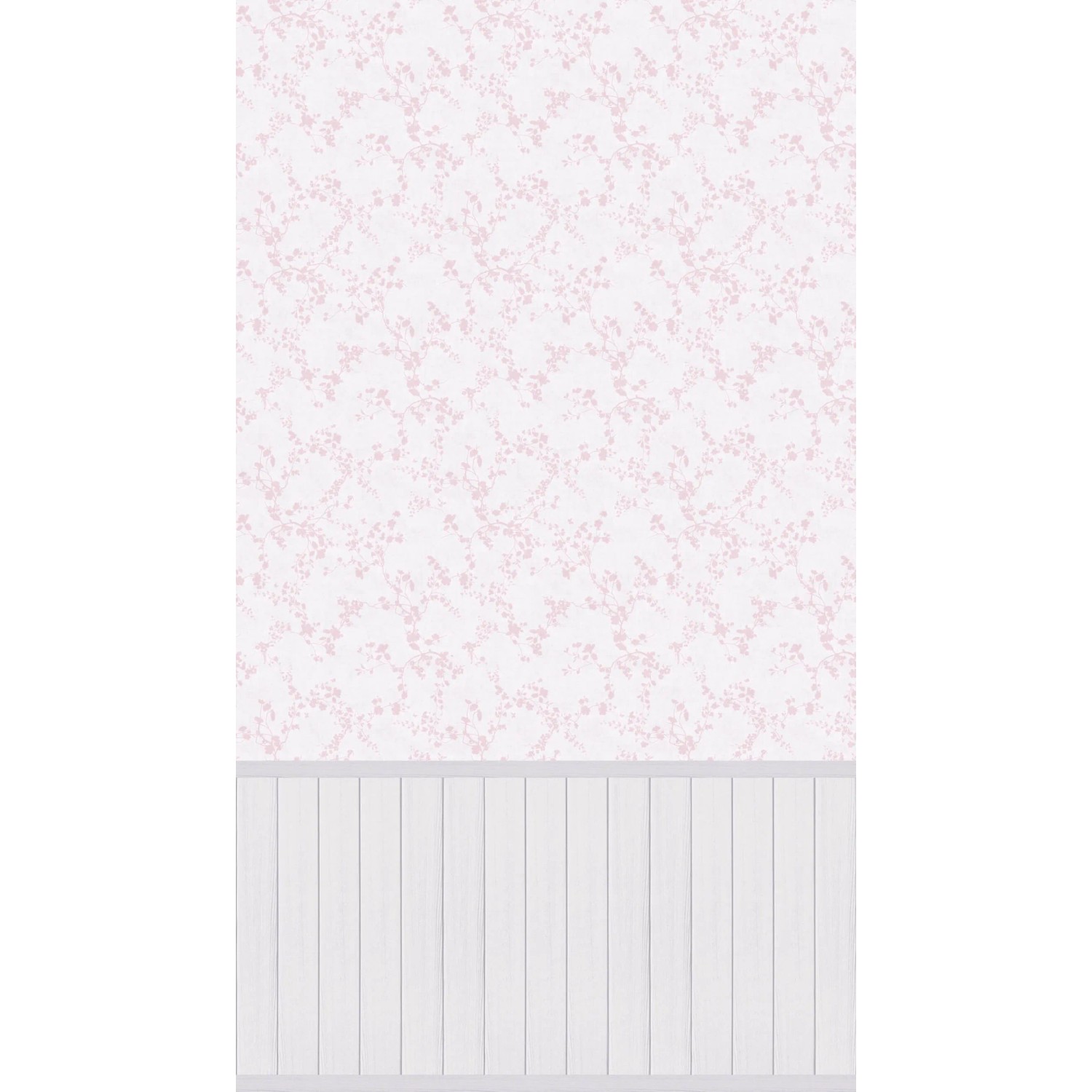 PROFHOME 770751-GU Fototapete Blumen Matt Rosa Creme Rosa 1,59 m x 2,8 m