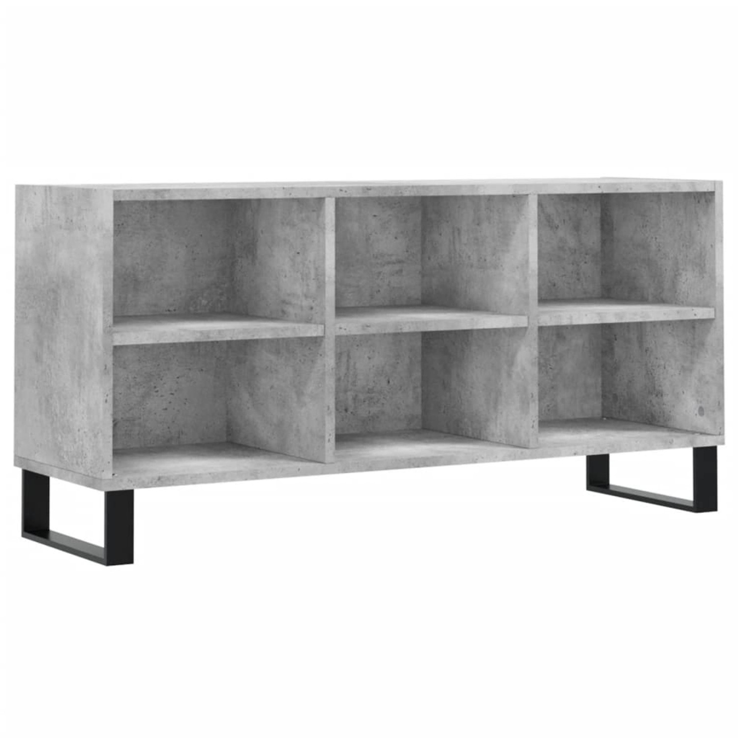 VidaXL TV-Schrank Betongrau 103,5x30x50 cm Holzwerkstoff  Modell 3 günstig online kaufen