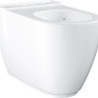 Grohe Essence Stand-WC-Kombination, spülrandlos, Tiefspüler, PureGuard Beschichtung.
