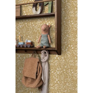 ESTAhome Tapete Blumen Ockergelb 50 X 900 Cm - 131252