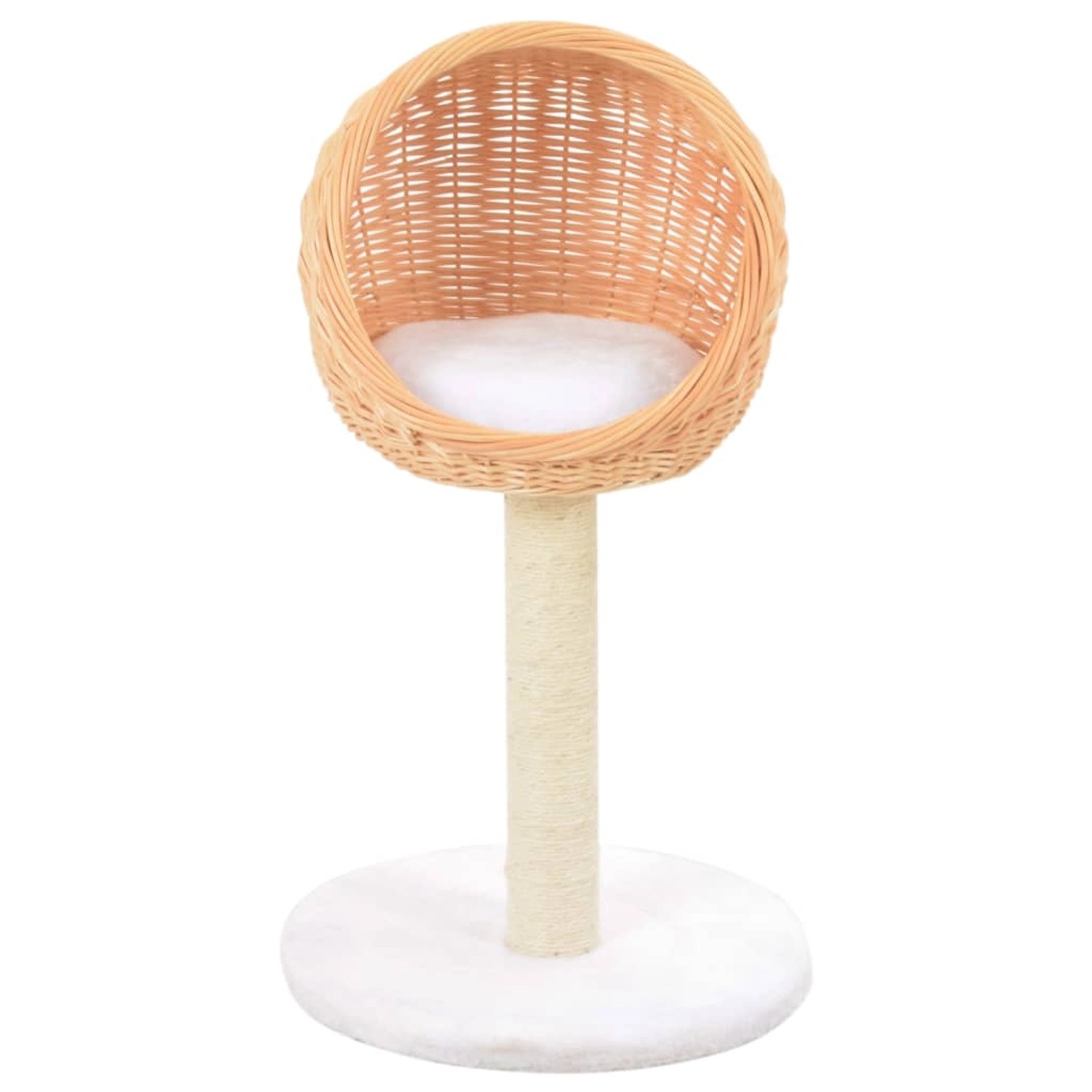 vidaXL Katzen-Kratzbaum Sisal Natürliches Weidenholz Modell 4