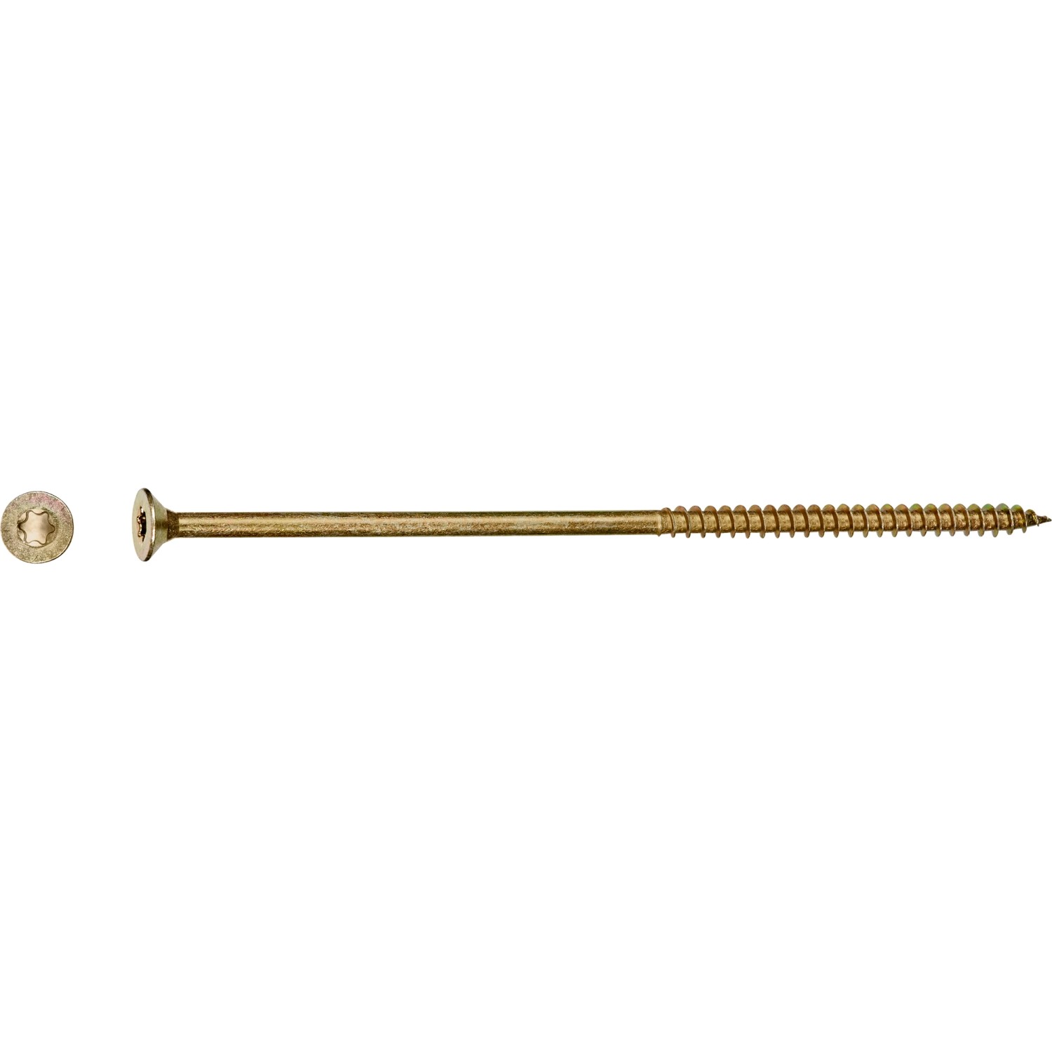 LUX Senkkopf Spanplattenschraube TX-Antrieb Ø 6 mm x 150 mm 50 Stück