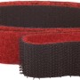 Fix-o-moll Klett-Binder, rot-schwarz, 60cm. Wiederverwendbares Klebeband zum Bündeln.
