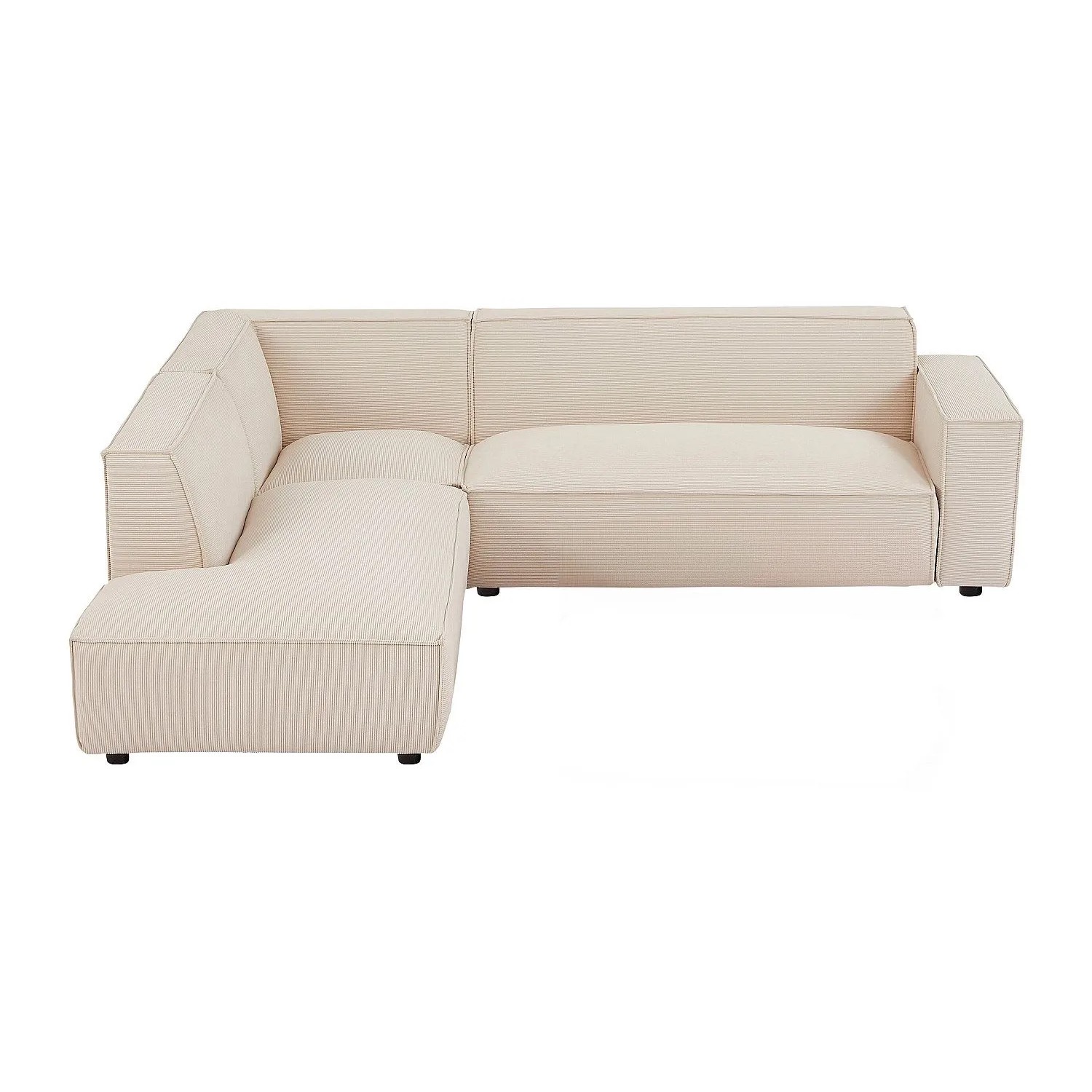 Vente-unique Sofa Ohne Schlafmöglichkeit Borore Beige 256 cm