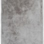 Silberner Hochflorteppich Lalee Heaven 800, 80x150 cm, mit weichem Flor.