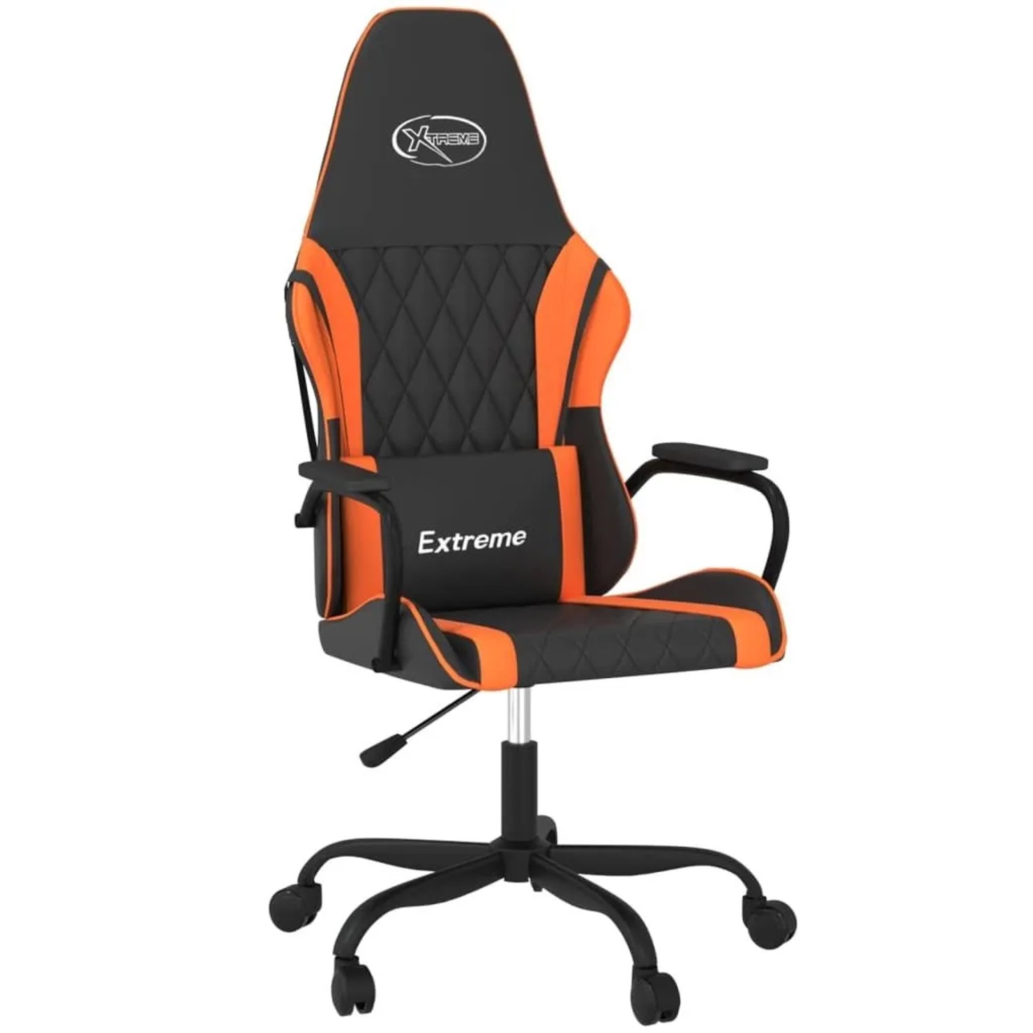 vidaXL Gaming-Stuhl Schwarz und Orange Kunstleder 3143781 günstig online kaufen