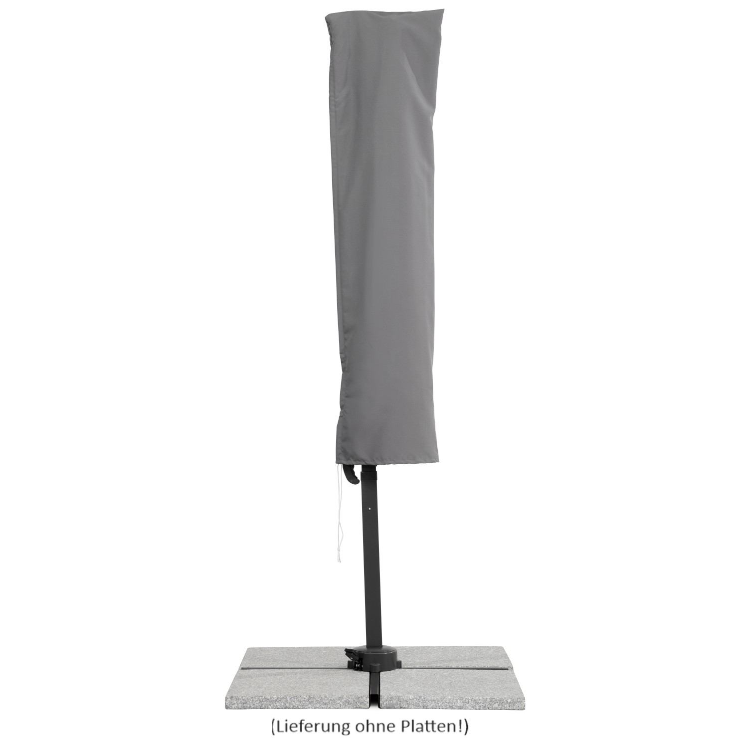 Schneider Ampelschirm Ø 300 cm Natur, mit Schutzhülle. Schirmständer nicht enthalten.