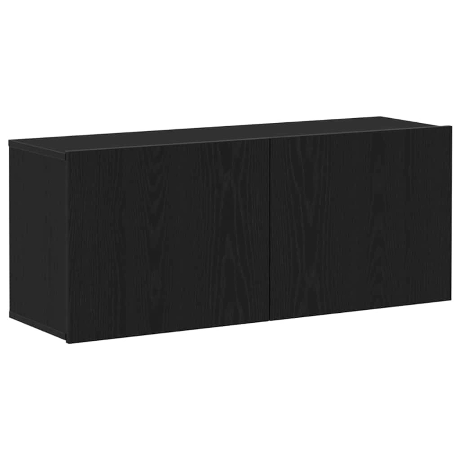 vidaXL TV-Schrank Schwarze Eiche 100 x 30 x 41 cm Holzwerkstoff 863084 günstig online kaufen