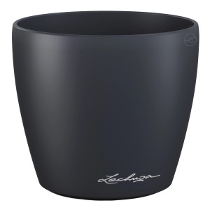 Lechuza Classico Color Pflanzgefäß, Ø 11cm, schiefergrau, für Zimmerpflanzen.