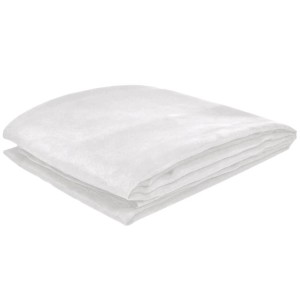 Cremefarbene vidaXL Tagesdecke aus Micro-Suede, 140x210 cm, Wohntextil.