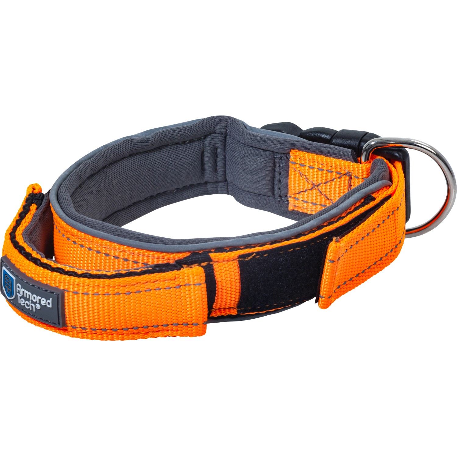 ArmoredTech Hundehalsband Dog Control S: 33-38 cm 40 mm Orange