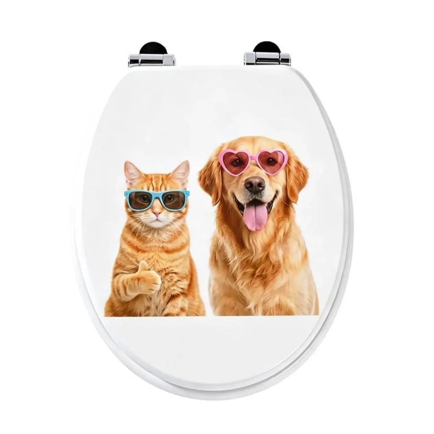 Sinobath WC-Sitz mit Absenkautomatik Katzen und Hunde