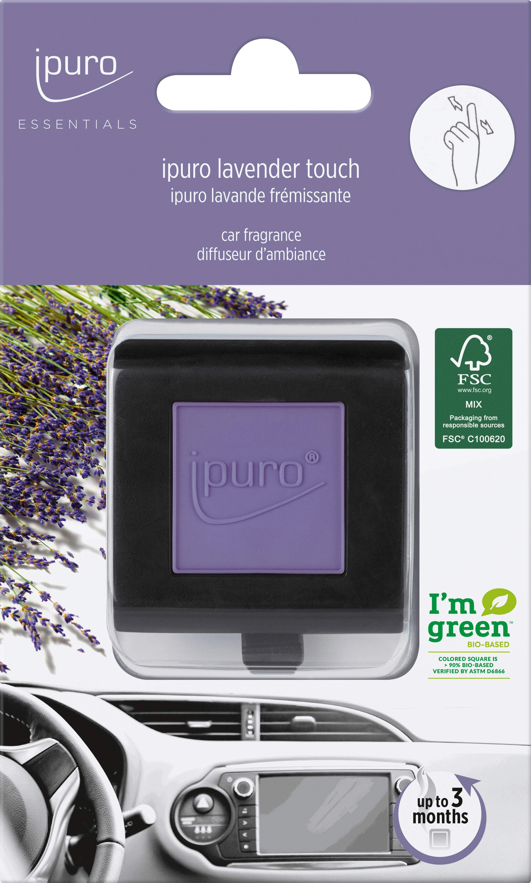 ipuro Autoduft Essantials Lavender Touch 1 ml kaufen bei OBI