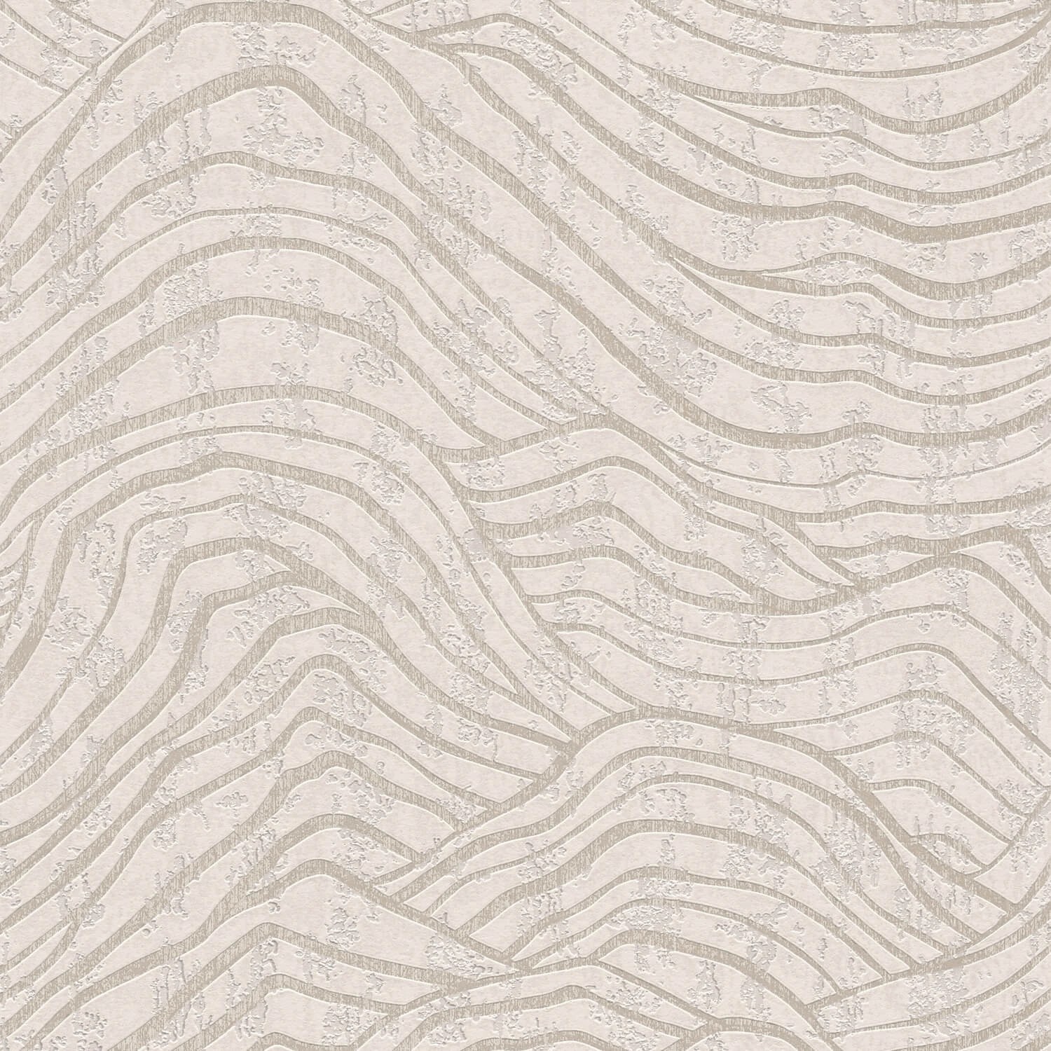 PROFHOME 395072-GU Grafik Tapete Abstrakt schimmernd Weiß Silber 0,53 m x 1 günstig online kaufen